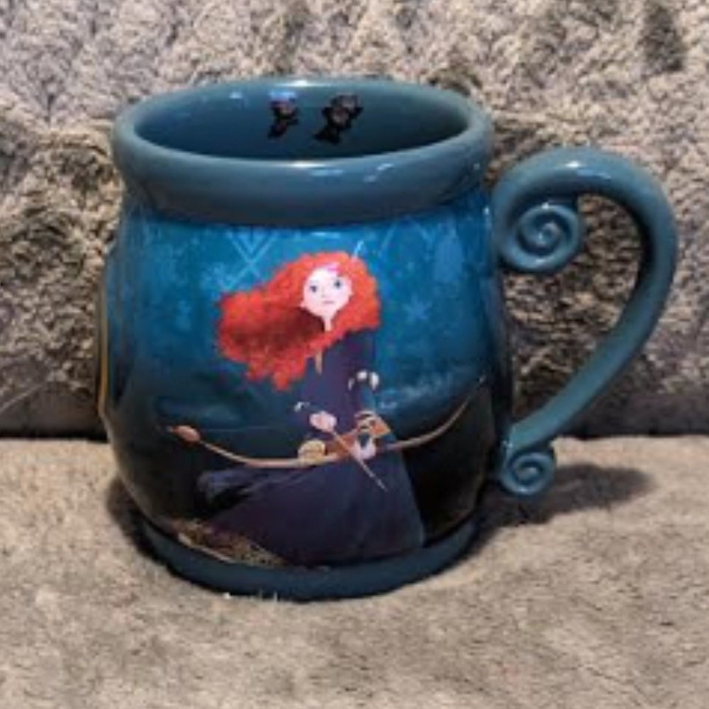 NEW Disney Brave HIGHLY DECORATED Mug
